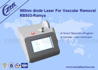 Machine à haute fréquence d'épilation de laser de diode pour EVLT, veines d'araignée, veines de visage