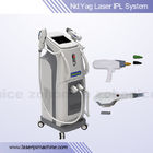 Arrangements combinés d'épilation de laser de yag de ND d'e-lumière, machine de soins de la peau