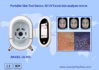 AI portative 20 millions de miroir magique UV de l'analyseur 3d de peau de scanner de massage facial