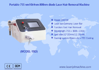 Épilation indolore efficace portative de laser de 808 diodes pour le salon de beauté