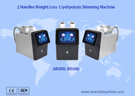 Poignées Cryolipolysis de 360 degrés 2 amincissant la perte de poids portative de machine