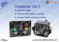 Le chargement initial manipule le connecteur carré de CPC de pièces de rechange pour la machine CC-3 de beauté de chargement initial