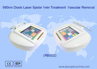 Machine d' élimination des veines d' araignée au laser à diode de 980 nm Traitement des champignons des ongles