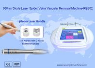Machine portative de retrait de veine d'araignée de laser de la diode 980nm/machine vasculaire de laser