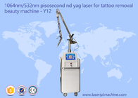 Machine de retrait de tatouage de laser de picosecond de haute énergie pour le rajeunissement de peau de retrait de tatouage de corps