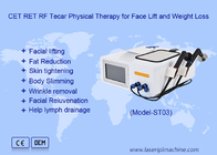 Tecar RET CET RF Machine pour la physiothérapie Levé de visage Perte de poids Rajeunissement de la peau