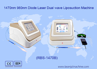 1470nm 980nm Diode Laser Lipolyse Chirurgie Appareil laser Soluble dans les graisses