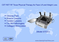 Appareil de traitement TECAR portable 448KHz CET RET RF pour soulager la douleur