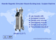 4 poignées RF HI EMT Stimulateur magnétique Muscle Construire le corps Sculpteur Machine
