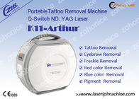 Machine de pointe de retrait de tatouage de laser de ND Yag du Q-Commutateur 1064nm&amp;532nm de laser