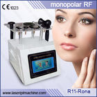 Équipement monopolaire portatif 10mhz de beauté de rf pour le rajeunissement de peau