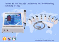 4Hz 8 machine des cartouches 3D HIFU pour le massage facial et l'équipement de levage de corps