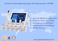 machine d'ultrason de 3d Hifu/corps de serrage précis amincissant la machine de levage faciale de beauté