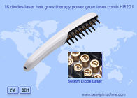 Croissance 660nm de cheveux de laser de peigne de traitement de perte des cheveux de diode