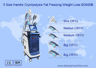 Double vertical Chin Cryolipolysis Slimming Machine de 360 angles