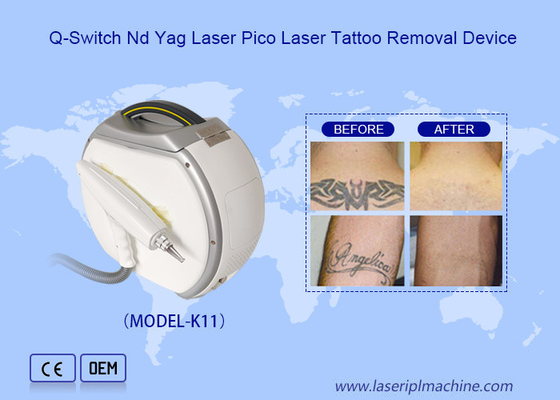 1064nm Nd Yag Laser Machine pour le peeling au laser au carbone pour l' élimination des tatouages