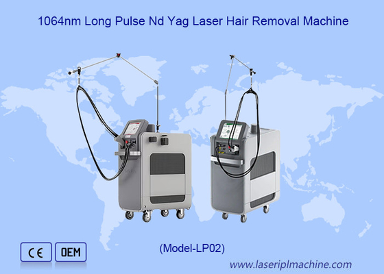 Pulsation laser longue Yag sans douleur de 1064 nm pour l' épilation et le rajeunissement de la peau