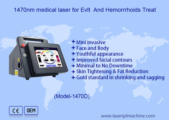 1470nm diode laser brûlant les graisses chirurgie de lipolyse machine de perte de poids laser