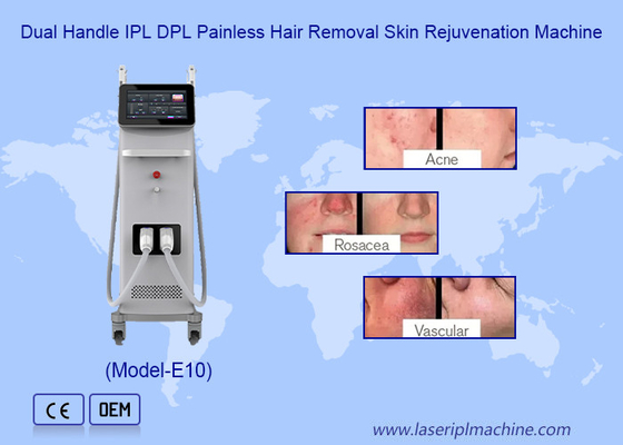 Épilateur professionnel permanent IPL OPT, machine de dépilation pour le rajeunissement de la peau