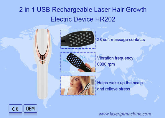 Peigne électrique de laser de Zohonice 655nm pour la recroissance de cheveux