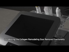 Réglage de la peau élimination des rides fractionnée machine à rouleaux d'aiguille à plasma froid