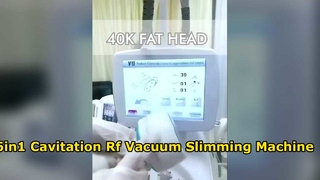 Corps non invasif de rouleau de 360 ​​contournant la machine amincissante de Velashaping de cavitation du vide 40K de RF