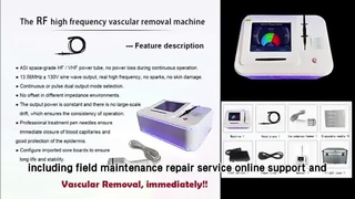 équipement vasculaire de beauté du retrait rf 35w pour le levage facial