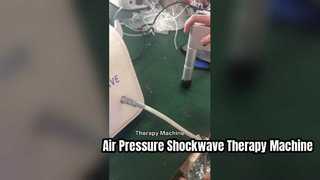 Machine de thérapie par ondes de choc sous pression d'air de 8 bar pour soulager la douleur
