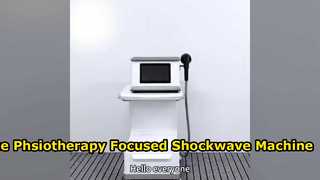 Injury Healing Ed Treatment Pneumatic Focused Shock Wave Therapy Machine
