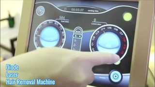 Machine indolore d'épilation de laser de diode de longueur d'onde de 1200W à long terme 4