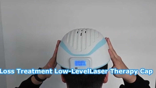 Casquette laser pour le traitement de la perte de cheveux par thérapie laser de bas niveau (LLLT) certifiée CE