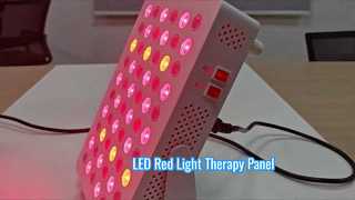 Panneau de thérapie à lumière rouge LED, 60 pièces, soulagement de la douleur corporelle, temps de récupération, réduction NIR 630nm 660nm