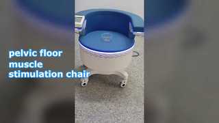 Fauteuil de rééducation périnéale avec écran LCD tactile pour améliorer la faiblesse pelvienne, Hi EMT EMS
