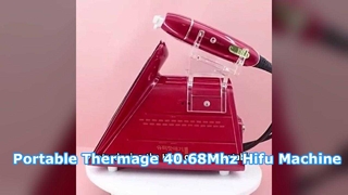 Machine portative de beauté de Thermage 40.68Mhz Hifu