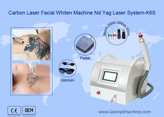 Dispositif 2000 professionnel de beauté de ND Yag de MJ de laser de tatouage de machine à commutation de Q de retrait
