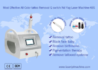 ND portatif Yag 1064nm/532nm de commutateur de la machine Q de retrait de tatouage du laser 1-5hz