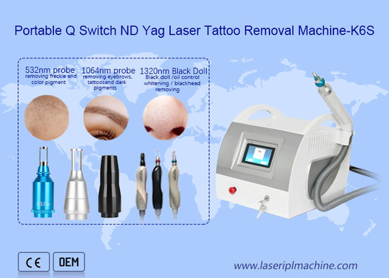 Q Switch Nd Yag Équipement d' élimination des tatouages au laser
