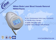 Machine de beauté de retrait de veine d'araignée de vaisseau sanguin de laser de diode de 5HZ 980nm