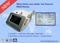 Machine médicale de retrait de laser de diode du retrait 980nm de vaisseau sanguin de laser