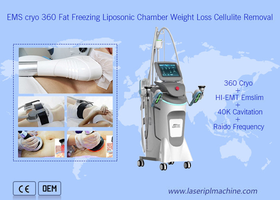 Spa 360 Cryolipolyse machine de perte de poids congélation des graisses Electro Magnetic body Slim Stimulation musculaire du corps