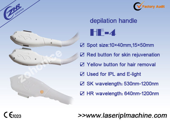 Bon prix poignée d'E-Lumière de 10×40mm pour la poignée d'épilation/rajeunissement de peau en ligne