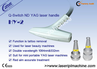 Nd Yag Laser Handle Hy 2 pour l' élimination de Tattll avec une longueur d' onde double