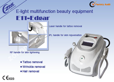 Machine de refroidissement par enroulement E Light IPL RF pour éliminer les taches de tatouage de couleur