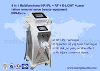 4 multifonctionnels dans 1 machine de laser de ND Yag du chargement initial rf d'Elight d'épilation de retrait de tatouage