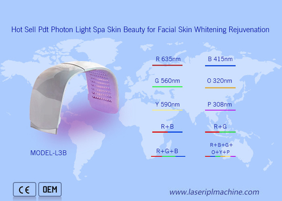 Vente à chaud Pdt Photon Light Spa beauté de la peau pour le blanchiment de la peau du visage rajeunissement