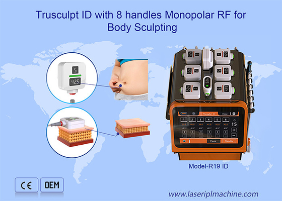 Identification portative de Trusculpt de réduction de graisse de l'équipement 2mhz de beauté de la CE rf