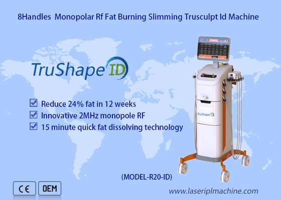 Équipement de beauté monopolaire RF Trueshape Body Sculpting Trusculpt ID non invasif