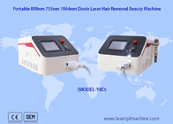 machine 1600w permanent portatif d'épilation de laser de diode du contact 808nm