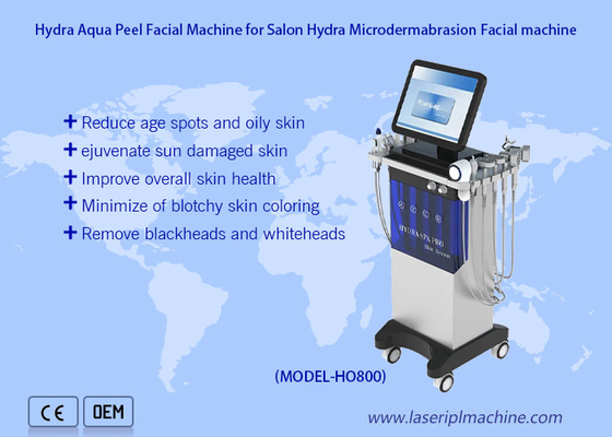 14 en 1 machine de peeling à jet d'oxygène multifonctionnelle pour les soins de la peau