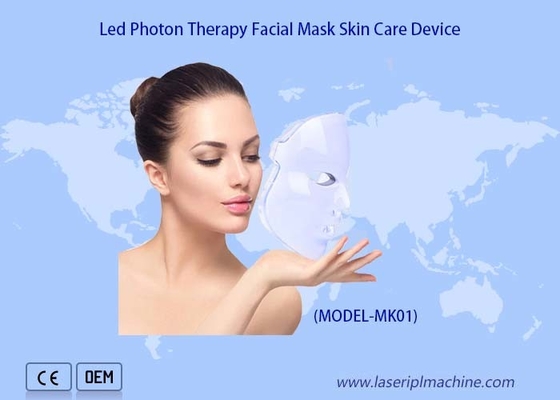 Masque à LED rouge coloré pour les soins du visage